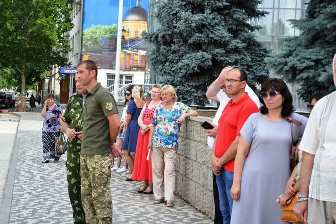 В Болграде состоялся митинг-реквием в память о погибших украинцах во время Второй мировой войны