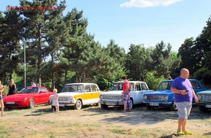 В городском парке проходит фестиваль «Ретро Одесса»
