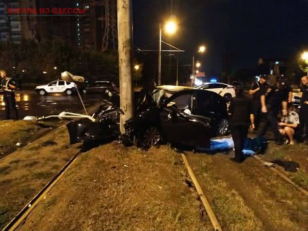 Жуткая авария в Одессе унесла несколько жизней