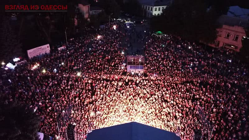 Одесская область: жителям Раздельной пожелали мира и добра
