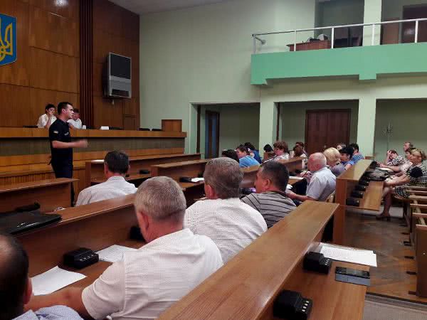 Спасатели в канун выборов проинструктировали председателей избирательных участков Измаильского района