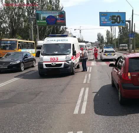 В Одессе в ДТП попала карета «скорой помощи»