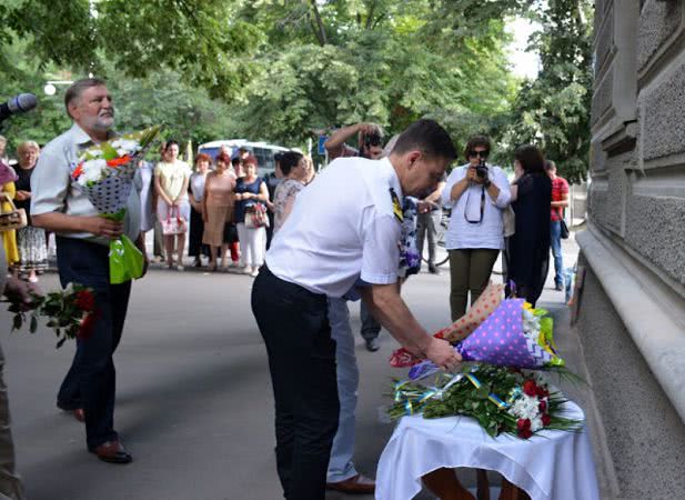В Измаиле сегодня открыли памятную доску бывшему руководителю Советского Дунайского пароходства