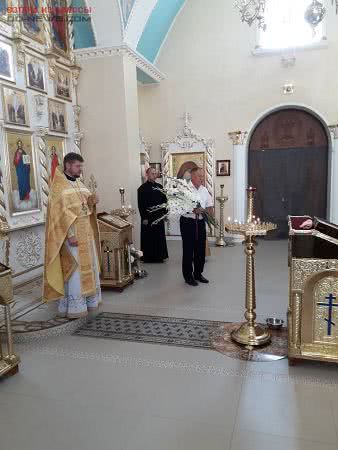 Одесская область: православные в Раздельной поздравляли тех, кто много помогает церкви