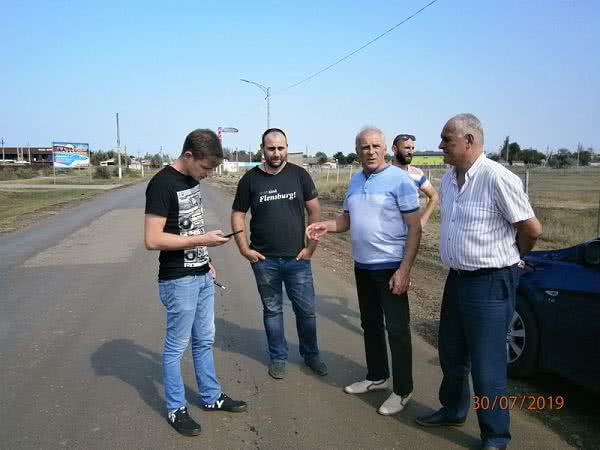 Килийский р-н: завтра должны завершиться ремонтные работы на участке дороги, которая ведет на пляж села Приморское