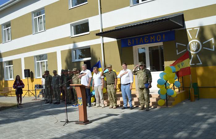 В Белгороде-Днестровском открыли новое общежитие для военнослужащих