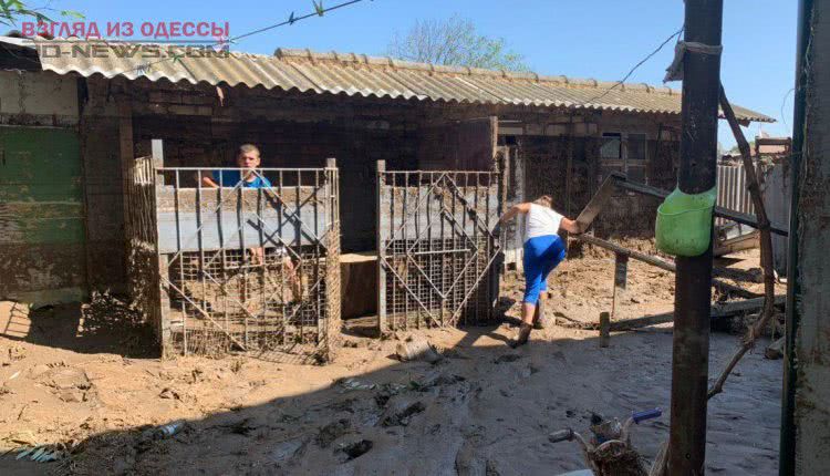 В Одесской области из-за непогоды люди оказались на улице