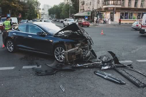 Пьяный одессит устроил серьезное ДТП в Киеве