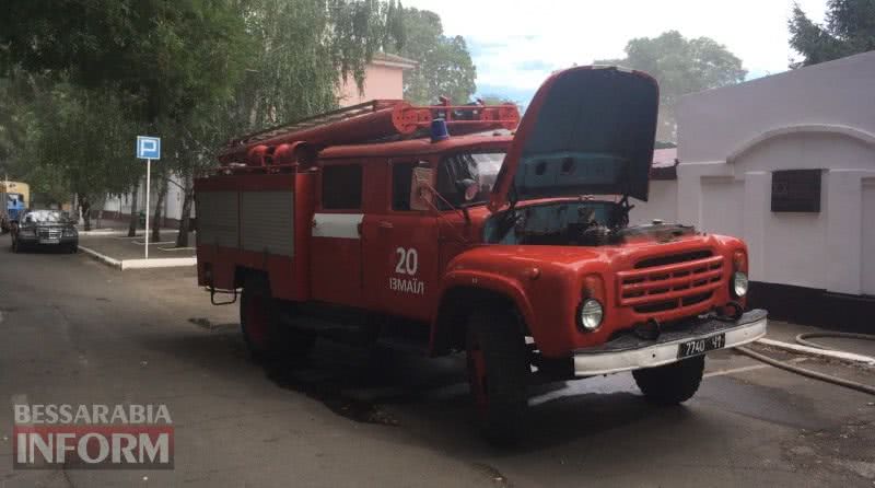 В Измаиле горит админздание "газового хозяйства"
