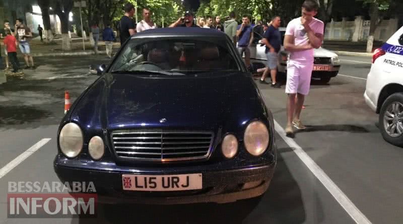 Более 100 км/час по встречке: в Измаиле ночью задержали неадекватного, но трезвого водителя на "евробляхе"