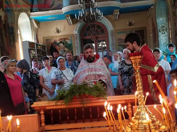 Одесская область: в Раздельной совместной молитвой празднуют Медовый спас