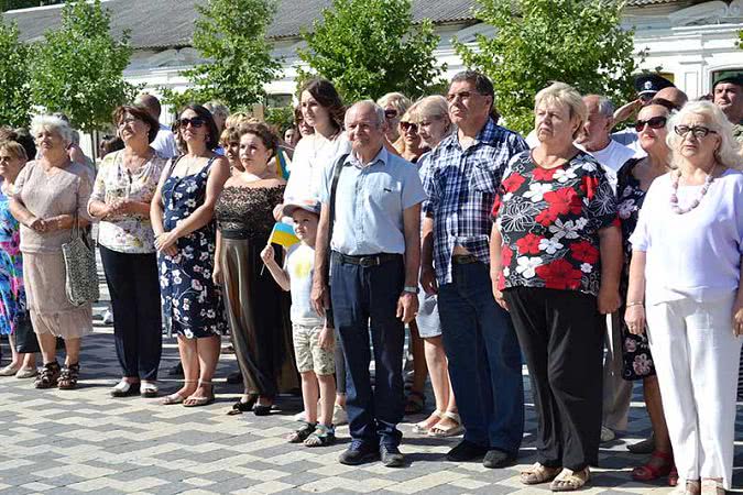 В Болграде отметили День Флага и День Независимости Украины