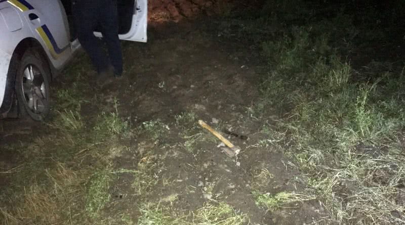 В Тарутинском районе пьяный неадекват натравил собаку на отдыхающих и угрожал топором полицейским