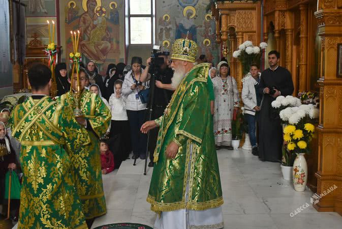 Глава Украинской православной церкви освятил одесский храм (фото)