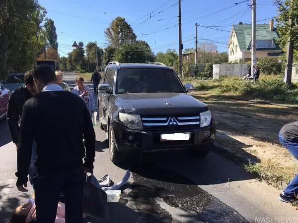 В Одессе в районе Дачи Ковалевского джип сбил девочку (видео)