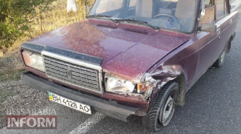 На трассе Одесса-Рени возле Суворово столкнулись Opel и «семерка»