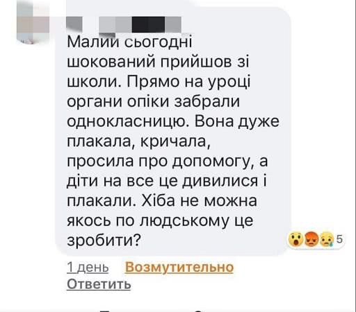 Сотрудник службы по делам детей силой забрал девочку из школы и отвез ее в приют