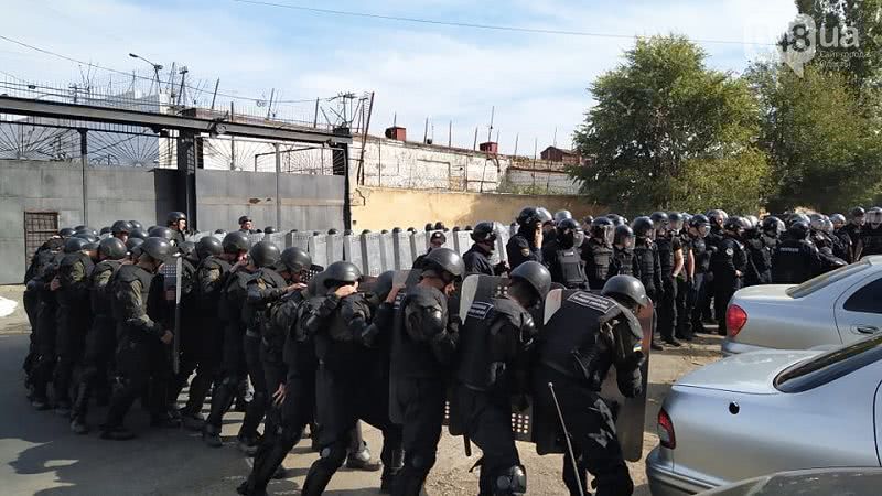 В Одессе силовики готовятся к учениям в одесской тюрьме