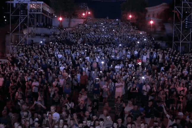 Посмотреть концерт на Потемкинской лестнице можно дома (онлайн-трансляция)
