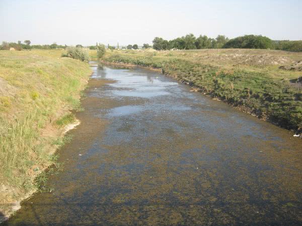 В Арцизе местные реки весьма сильно обмелели (ФОТО)