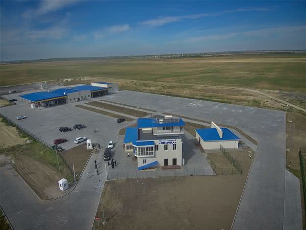 Тестовый запуск паромной линии Орловка-Исакча - оценка пограничников