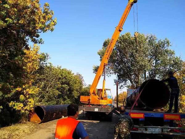 Аварийный ремонт моста между Болградом и селом Кубей идет полным ходом