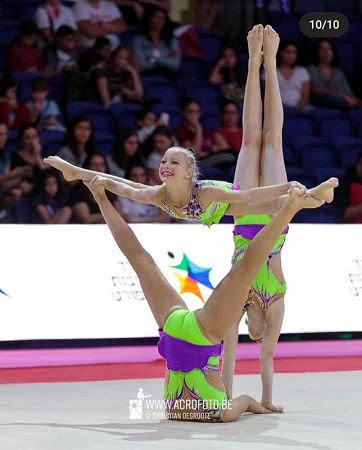 Акробатки из Аккермана стали финалистами Чемпионата Европы по спортивной акробатике