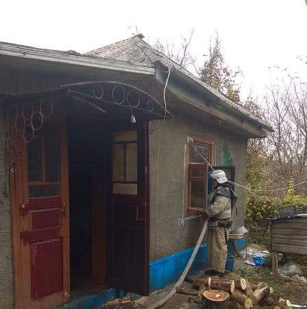 Во время пожара в Одесской области погиб мужчина