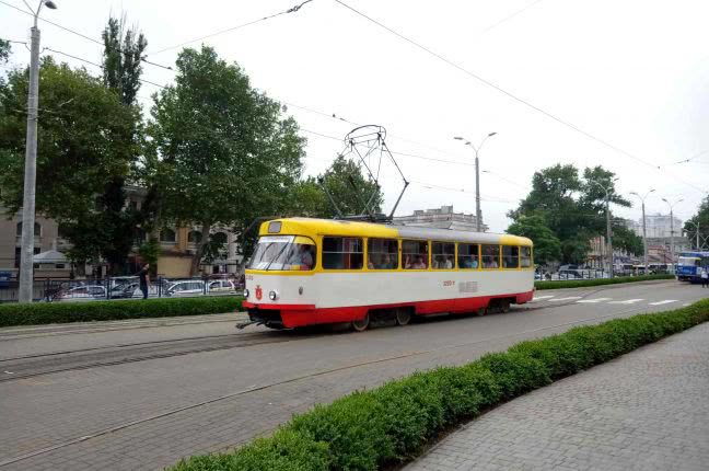 Одесские трамваи признали самыми экономичными в Украине
