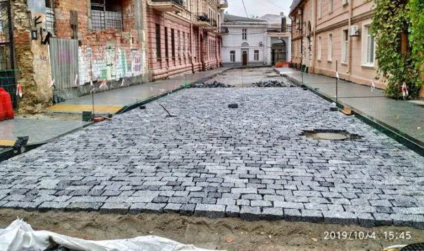 Воронцовский переулок будет с брусчаткой, но не исторической (фото)