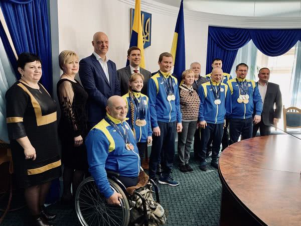 В Одессе получили медали призеры паралимпийского Кубка мира по пулевой стрельбе