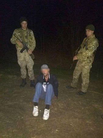 В Одесской области подозреваемый в убийстве молдаванин пытался зарезать пограничника. Фото