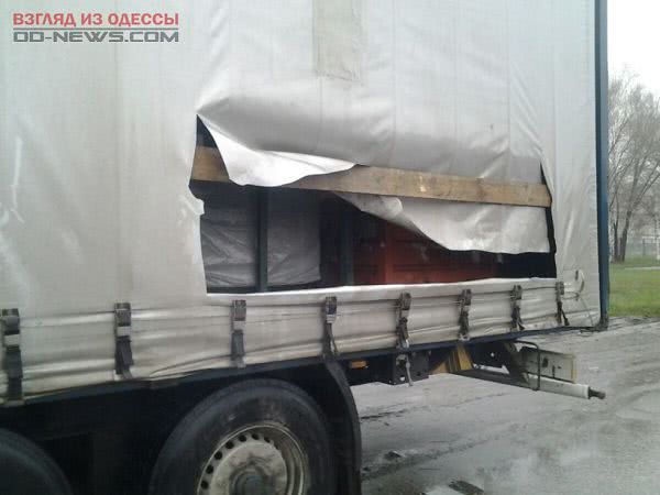 В Одесской области похитили фуру с дорогостоящим оборудованием