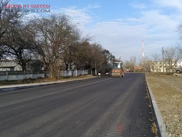 В Одесской области отремонтировали участок старейшей улицы