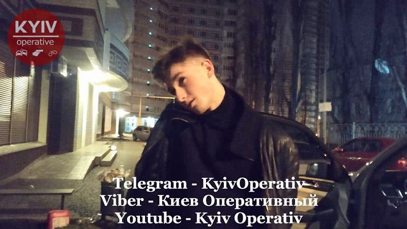 15 экипажей полиции гонялись за киевским мажором на "папкином Mercedes"