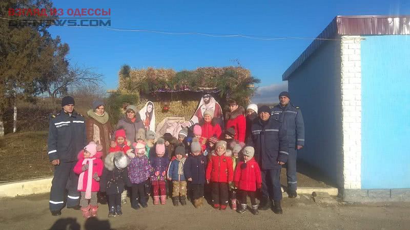 Одесская область: в райцентре Ивановка уже взошла рождественская звезда