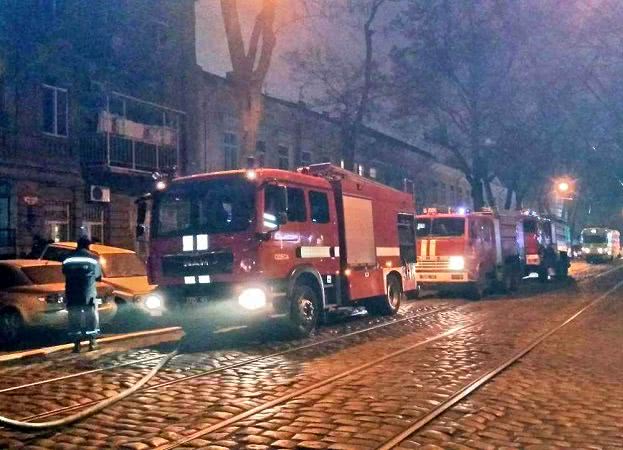 На Нежинской горел памятник архитектуры
