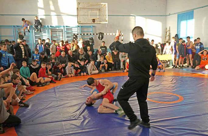 В Болградском районе прошел международный борцовский турнир