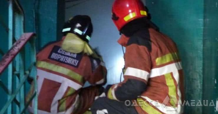 Ночью в Киевском районе Одессы горела квартира