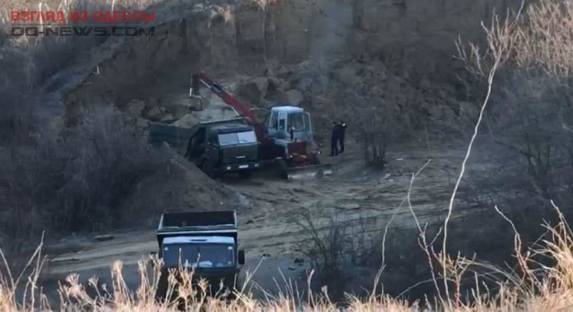В Одесской области задержали похитителей песка