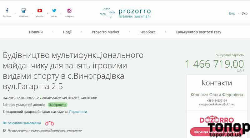 В селе Болградского района опробовали новую спортплощадку
