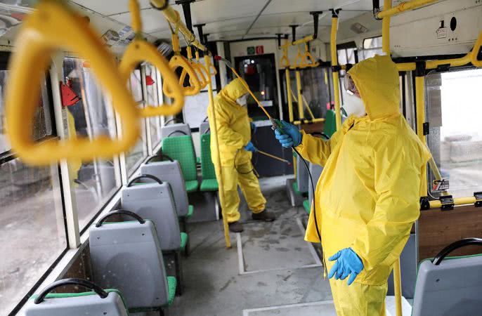 В Одесі через загрозу коронавірусу почали частіше дезінфікувати громадський транспорт