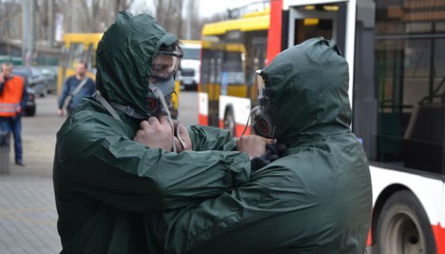 В Одесі через загрозу коронавірусу двічі на день дезінфікують міський транспорт