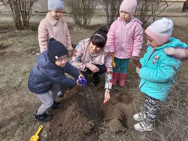 Накануне карантина дошкольники Арцизского района приобщились к акции озеленения