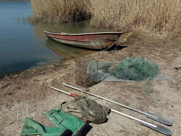 Одесская область: на о.Ялпуг пограничники задержали браконьеров