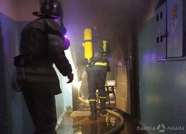 В Южном горела квартира в многоэтажном доме