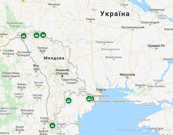 В Одесской области открылось 4 пограничных пункта пропуска