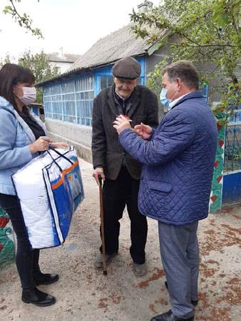 Арцизский горсовет поздравил ветеранов с Днем Победы (фото)