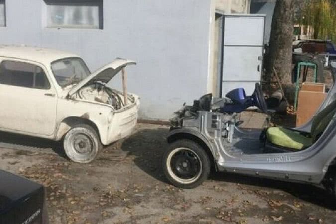 В Одессе собрали новую модель авто из ЗАЗ, Mercedes и Lamborghini: что из этого получилось (фото)