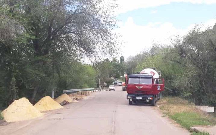 В селе на юге Одесской области ремонтируют мост
